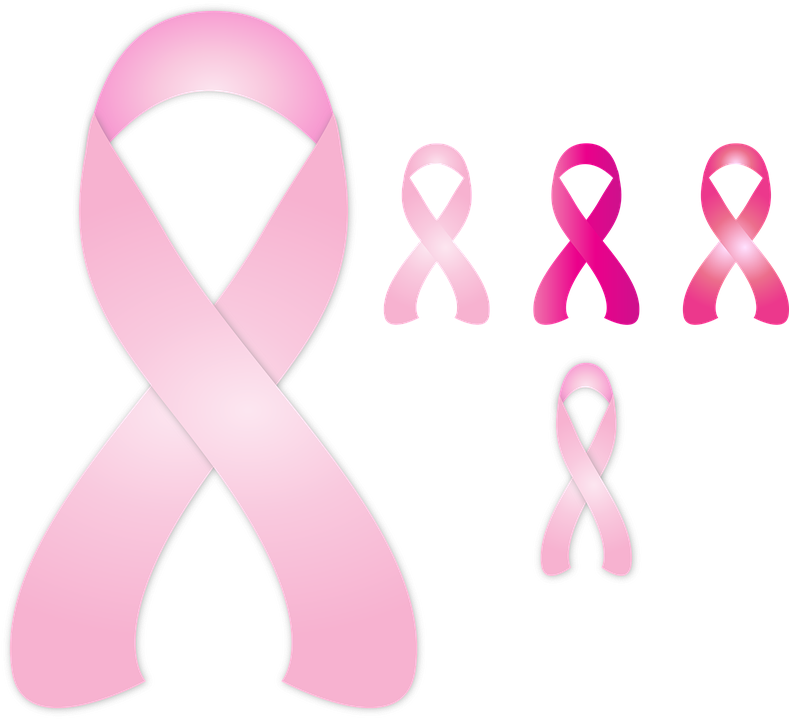 Breast Cancer Pink Ribbon - Breast Cancer Awareness Giveaway Ideas Clipart (789x720), Png Download