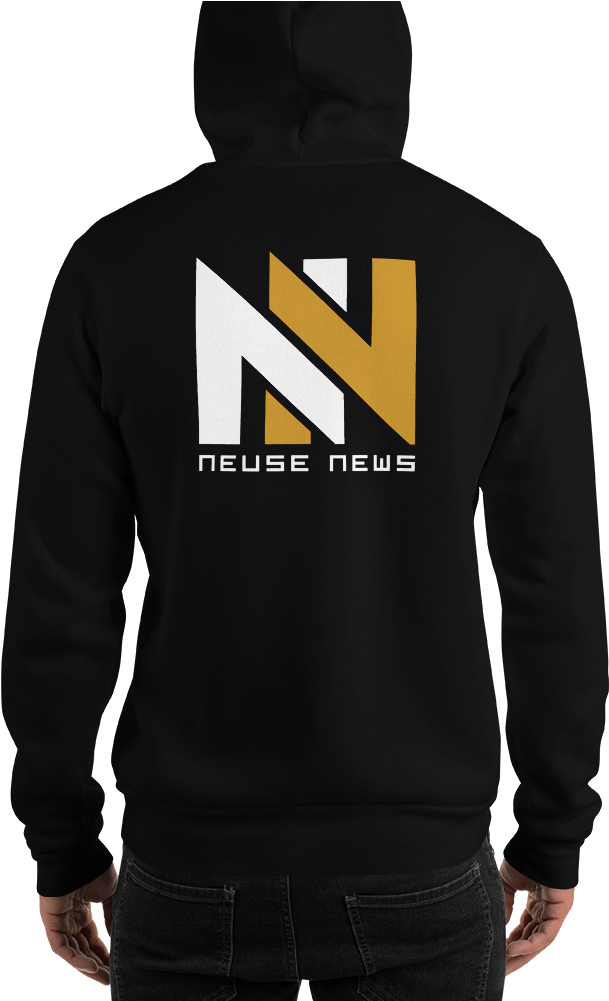 "first Edition" Black Nn Hoodie - Sweatshirt Clipart (1000x1000), Png Download