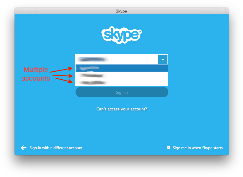 Skypeacc1 - Skype Start Screen Clipart (832x606), Png Download