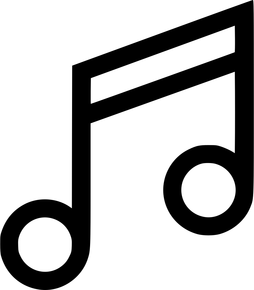 Download Itunes Free Latest Version - Sound Note Icon Clipart (860x980), Png Download