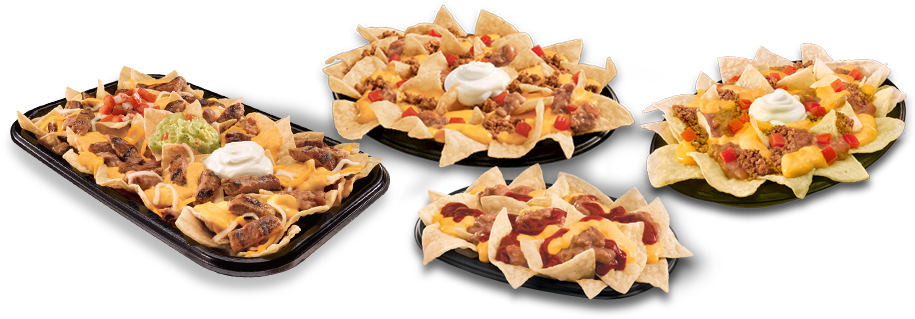 Nachos Supreme Taco Bell - Fast Food Clipart (920x370), Png Download