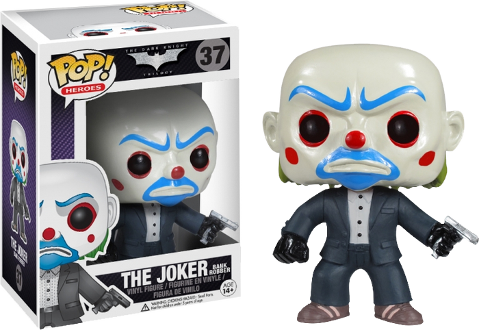 Funko Pop Joker Bank Robber Clipart (700x482), Png Download