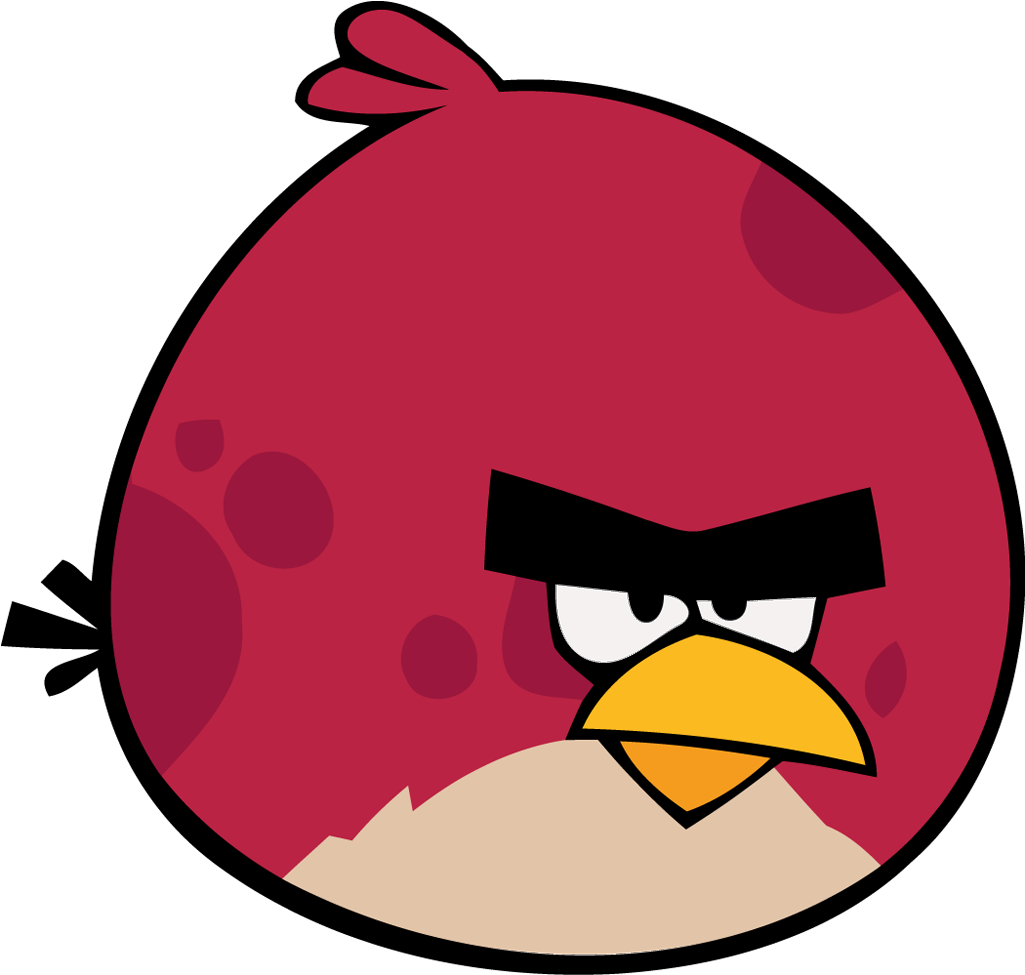 Angry Birds In Png - Terence De Angry Birds Clipart (1024x1024), Png Download