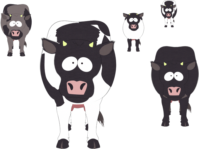Jpg Stock Cows South Park Archives Fandom Powered By - South Park Animals Clipart (960x540), Png Download