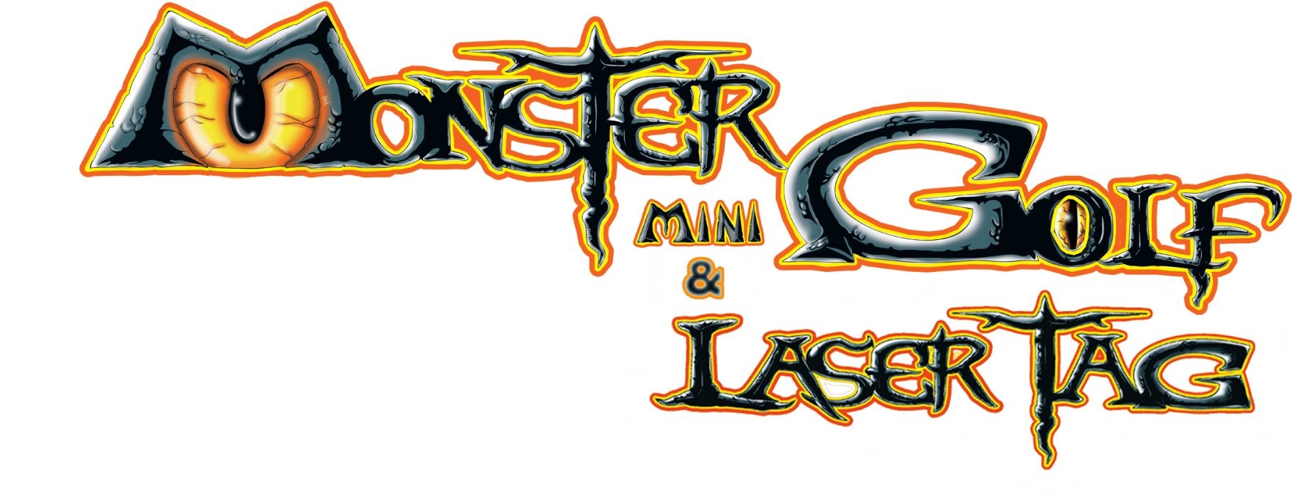Monster Mini Golf Towson - Monster Mini Golf Logo Clipart (2000x813), Png Download
