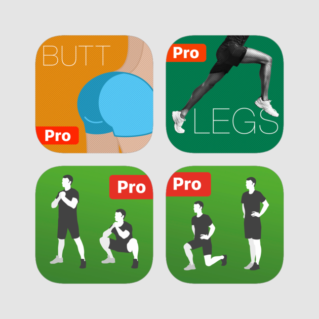 Butt And Legs Trainings - Illustration Clipart (630x630), Png Download