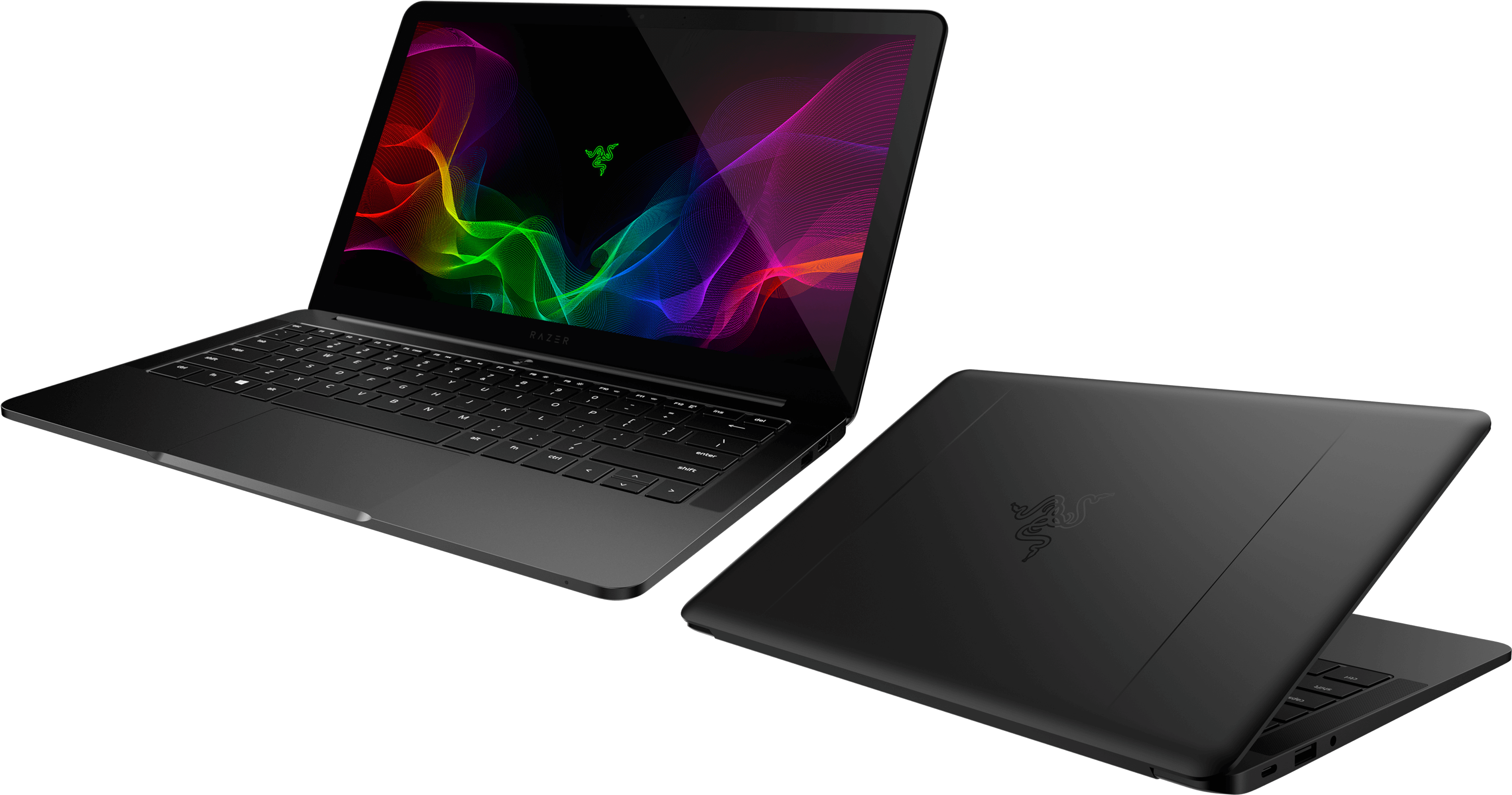 Featuring Intel's Latest Generation Of Processors, - Razer Blade Stealth Clipart (3840x2160), Png Download