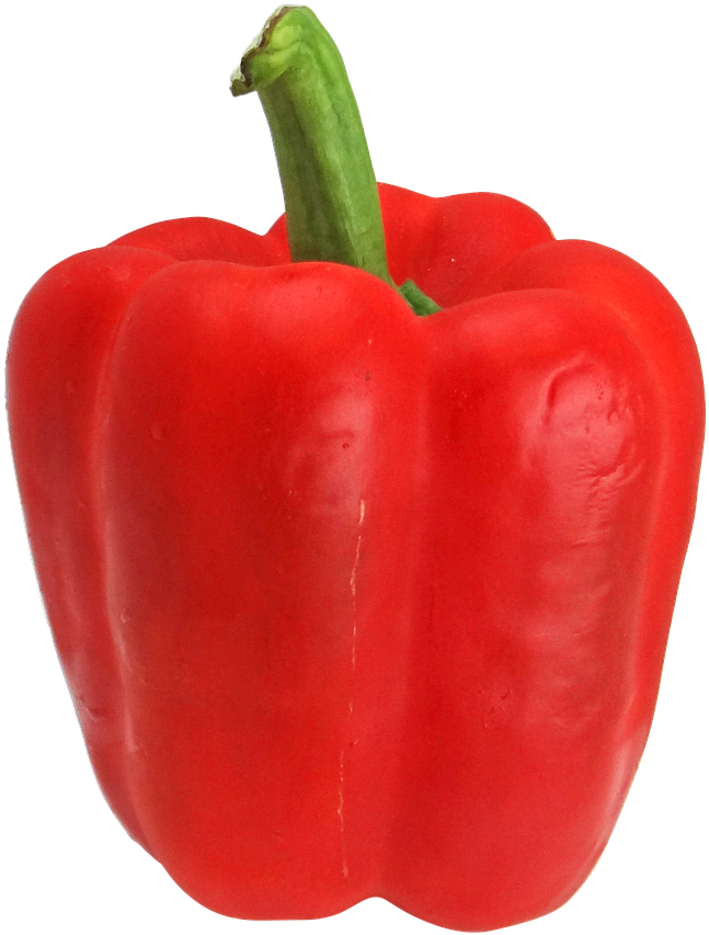 Bell Pepper Png - Red Bell Pepper Clipart (723x720), Png Download