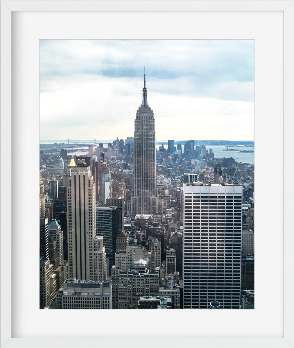 New York Skyline Photography New York Skyline, Empire - New York City Clipart (1500x1500), Png Download