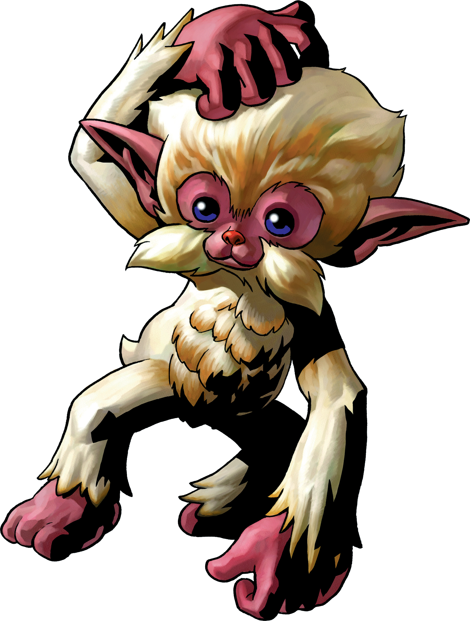 Monkey - Zelda Majoras Mask Monkey Clipart (1517x2006), Png Download