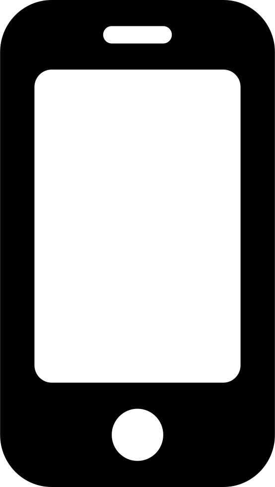 Png File Svg - Tablet Icon Png White Clipart (554x980), Png Download