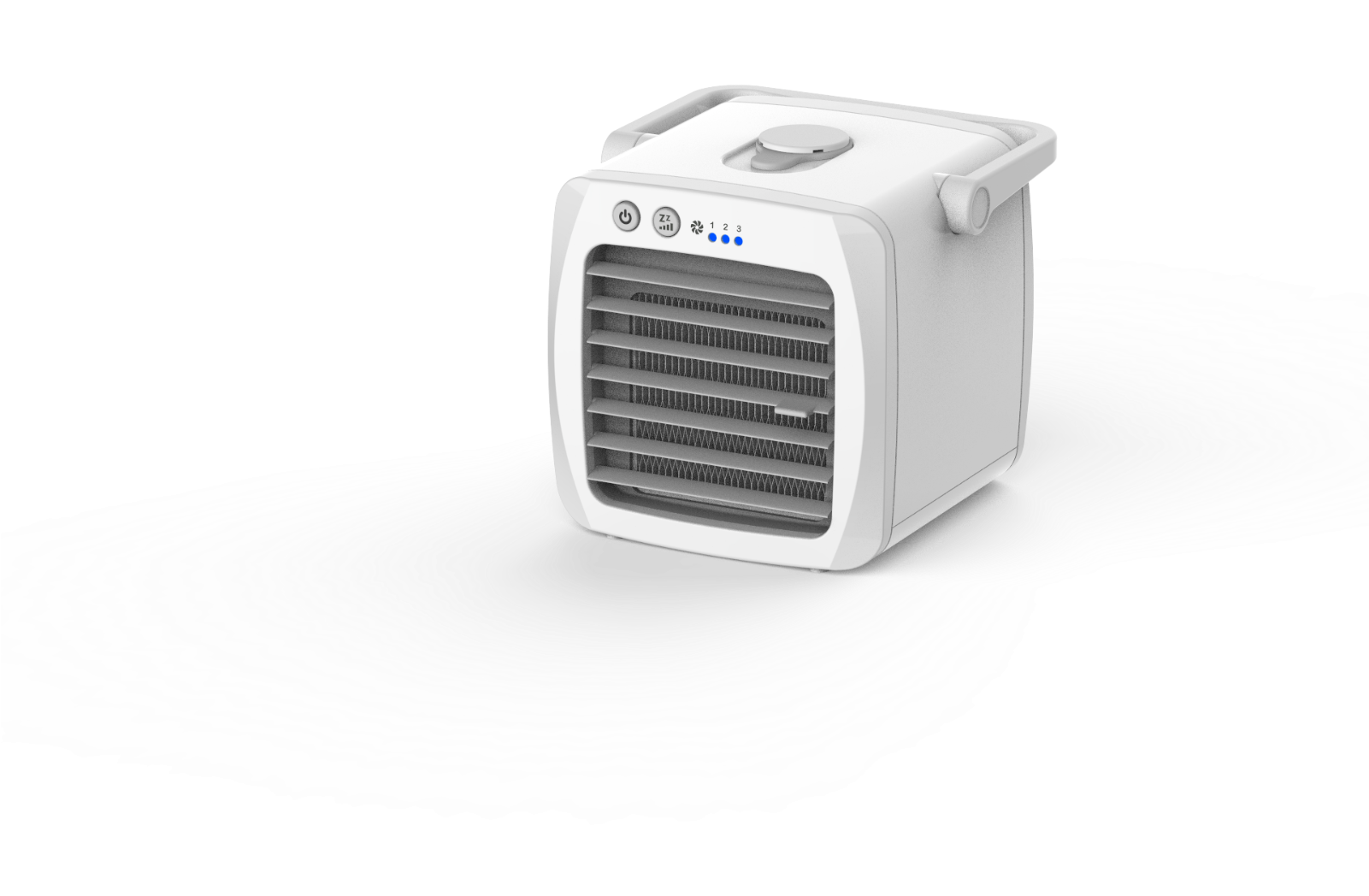 Details About Portable Evaporative Cooling Mini Aircooler - Ice Personal Mini Air Cooler Clipart (1600x1150), Png Download