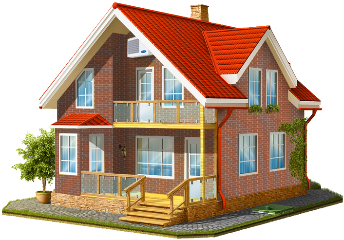 House Png - Big House Png Clipart (812x646), Png Download