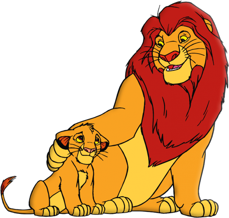 0, - Lion King Cartoon Png Clipart (600x574), Png Download