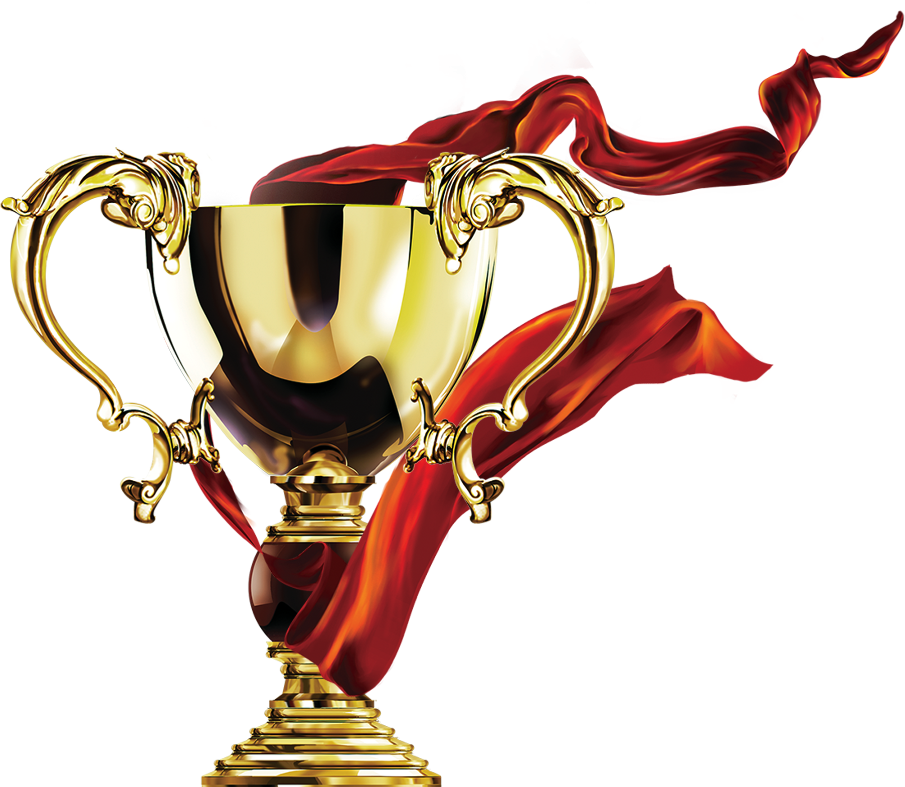 Download - Trophy Golden Png Clipart (2048x2048), Png Download