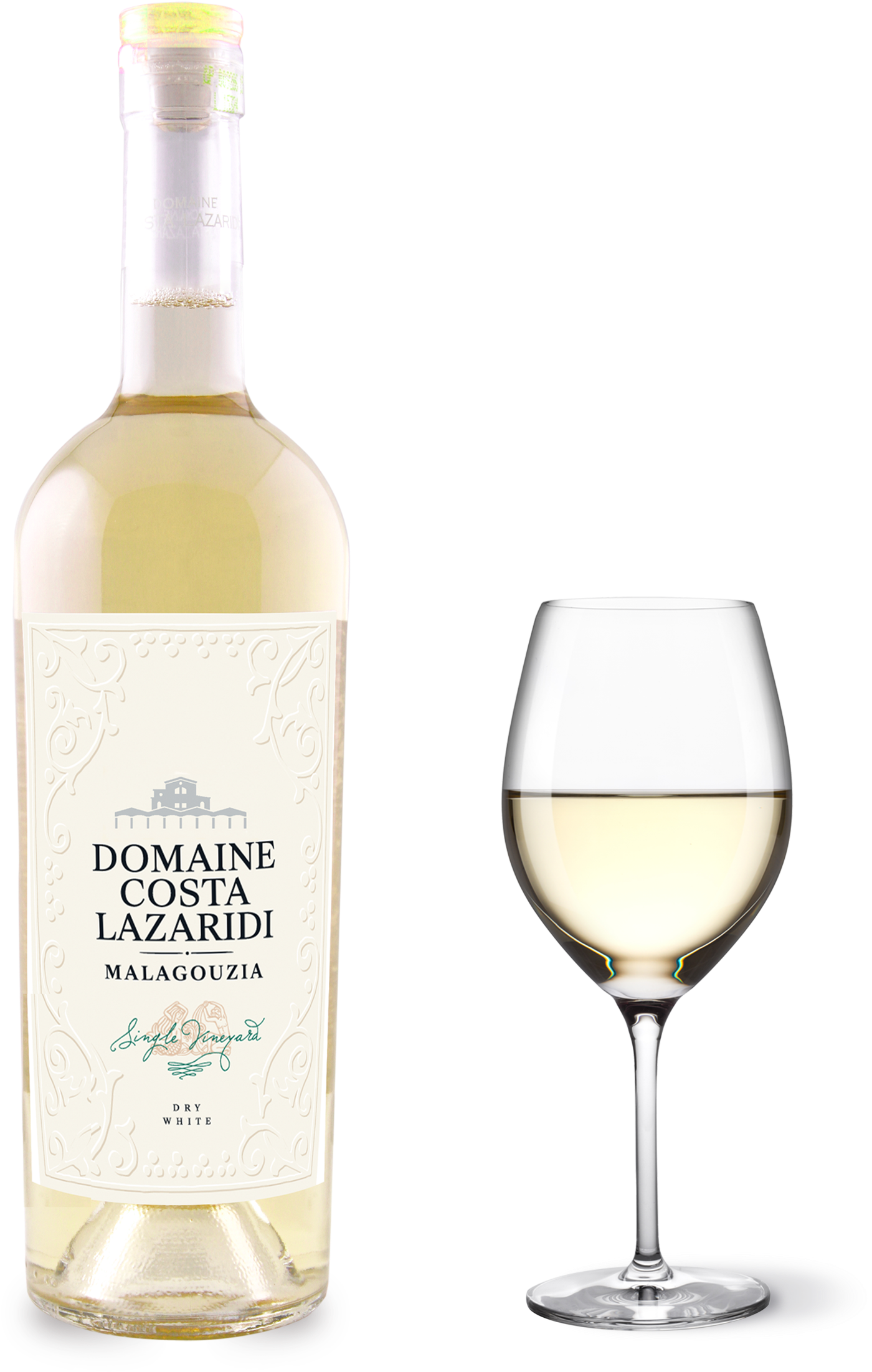 Domaine Costa Lazaridi White Clipart (1500x2384), Png Download
