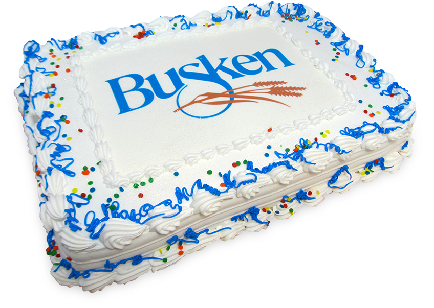 Picture Perfect Cakes - Busken Clipart (850x637), Png Download
