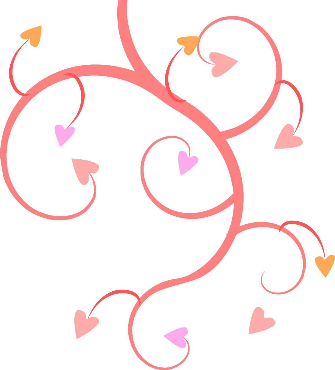 Wedding Hearts Clip Art - Transparent Purple Heart Png (540x594), Png Download