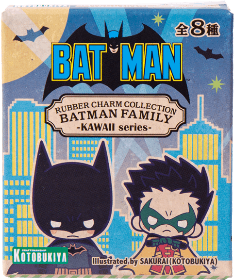 Batman Family Rubber Charm Blind Box - Rubber Charm Collection Batman Clipart (600x600), Png Download