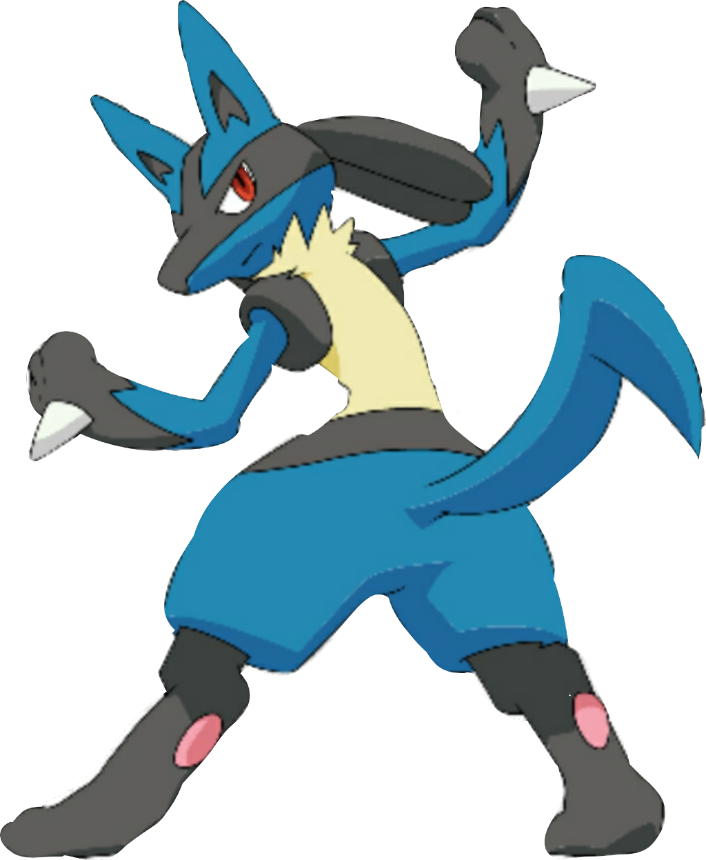 Lucario Sticker - Pokemon Lucario Png Clipart (1024x1247), Png Download