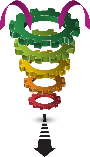 Sales-funnel - Illustration Clipart (439x702), Png Download