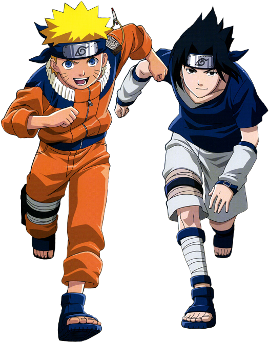 Download Naruto And Sasuke 4 - Sasuke And Naruto Transparent Clipart