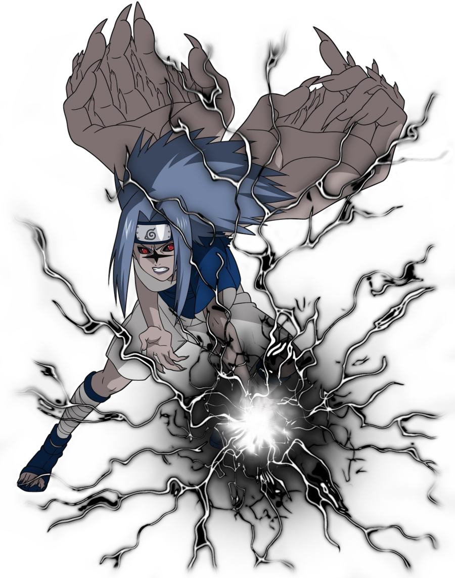 While Fighting Naruto At The Valley Of The End Party - Sasuke Curse Mark Clipart (900x1143), Png Download
