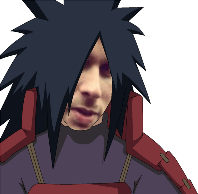 Madara Uchiha Sasuke Uchiha Tsunade Face Human Hair - Madara Uchiha Clipart (642x629), Png Download