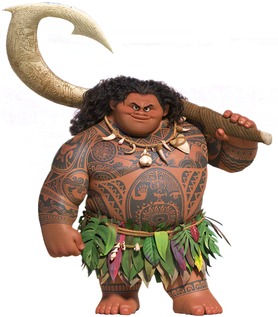 941 X 1050 11 - Maui Moana Png Clipart (941x1050), Png Download