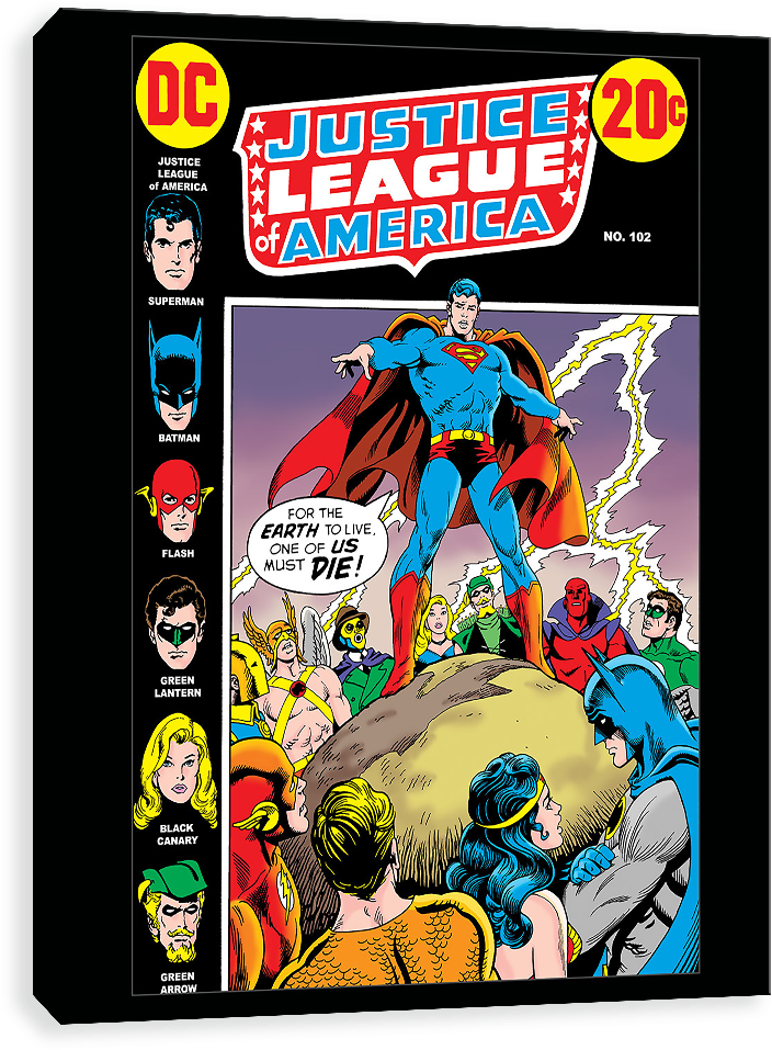 Justice League No - Justice League Of America Clipart (1000x1000), Png Download
