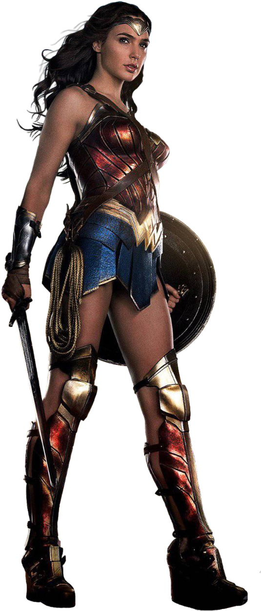 Wonder Woman Dceu Clipart (535x1252), Png Download