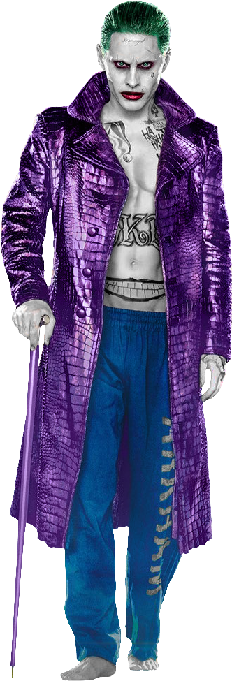 Png Coringa - Joker Trench Coat Suicide Squad Clipart (894x894), Png Download