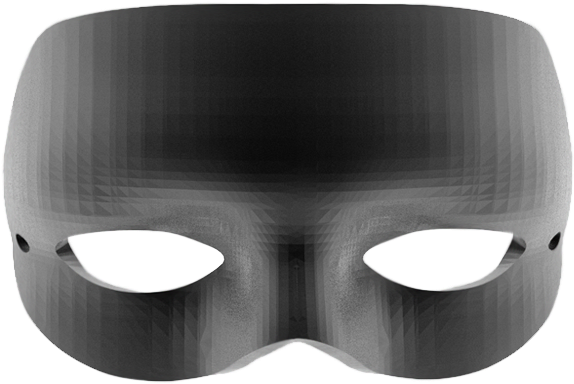 Blank Mask-masquerade Style - Face Mask Clipart (800x800), Png Download