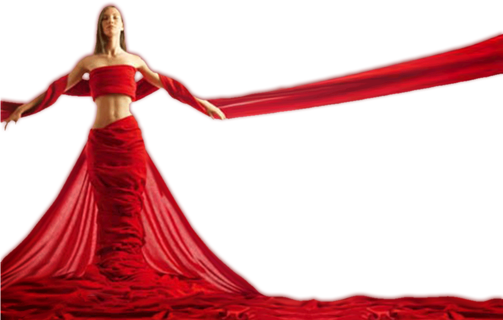 At Home Spa Treatment Men And Women Png & Transparent - Sexy Woman In Red Png Clipart (1024x1024), Png Download
