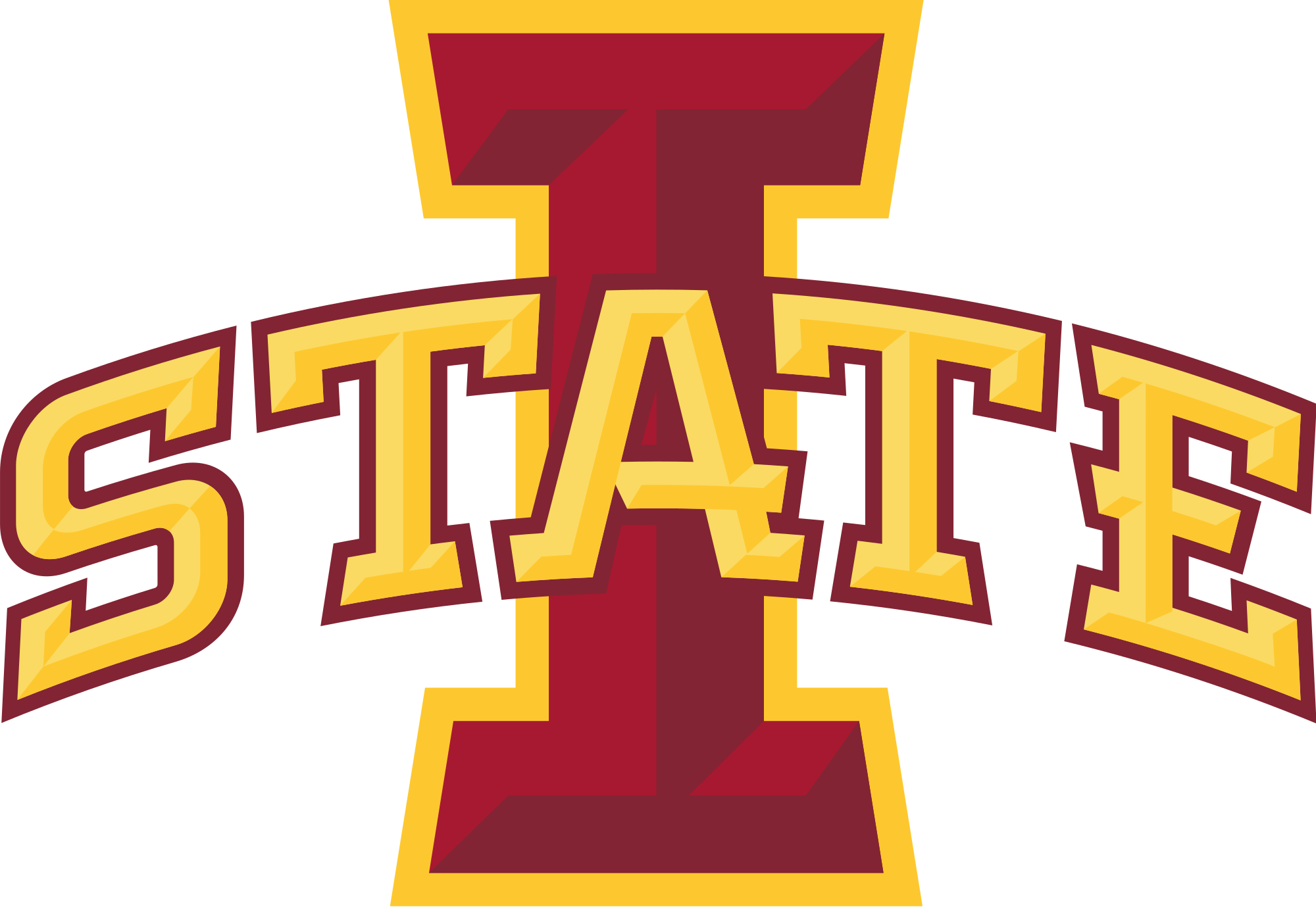 1200 X 827 10 - Iowa State Logo Png Clipart (1200x827), Png Download