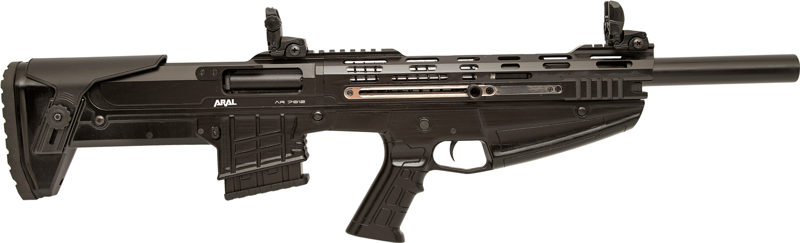 Aral Ar 7012 12 Gauge Bullpup Shotguns - Assault Rifle Clipart (2000x544), Png Download