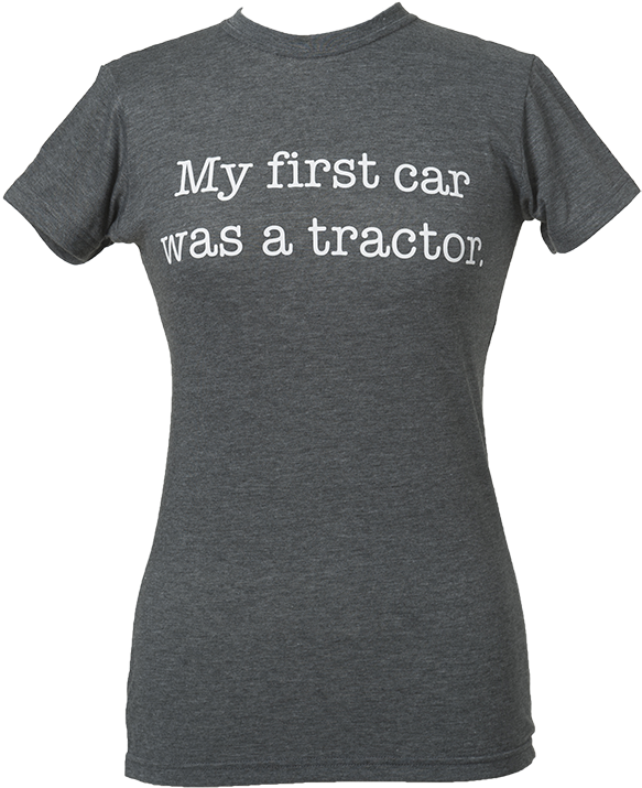 My First Car Was A Tractor Shirt - Cute Pi Day Shirts Clipart (600x738), Png Download