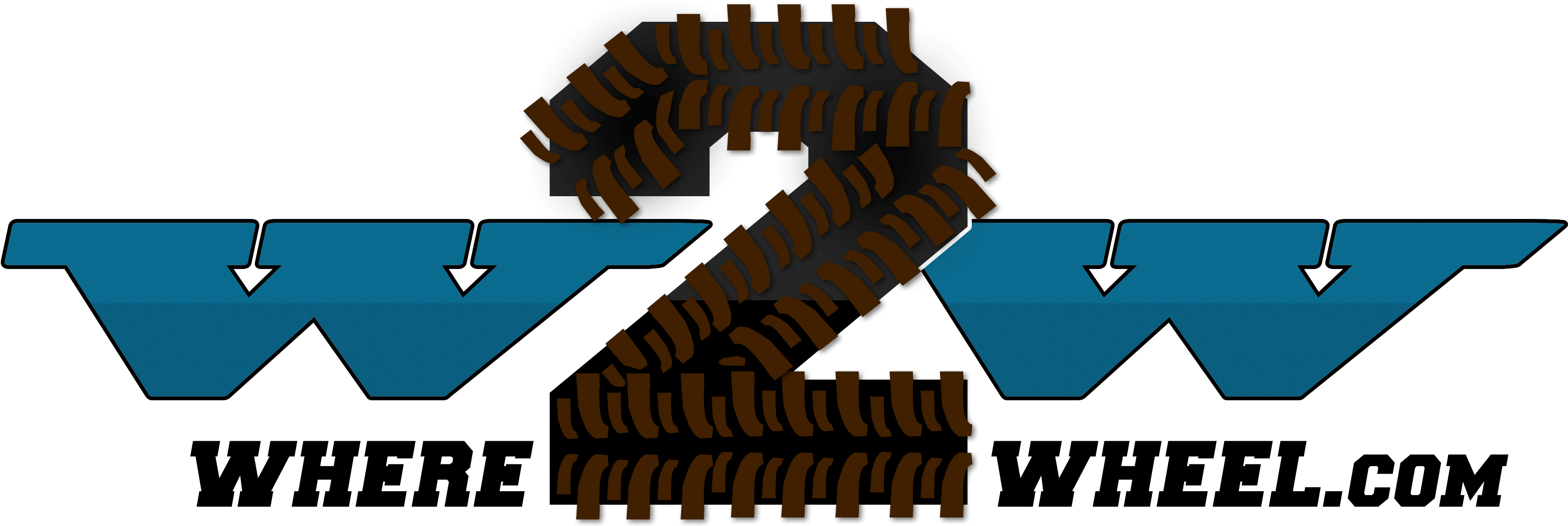Where2wheel Where2wheel - Illustration Clipart (3413x1158), Png Download