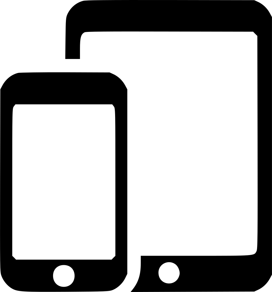Png File Svg - Tablet Y Movil Png Clipart (912x980), Png Download