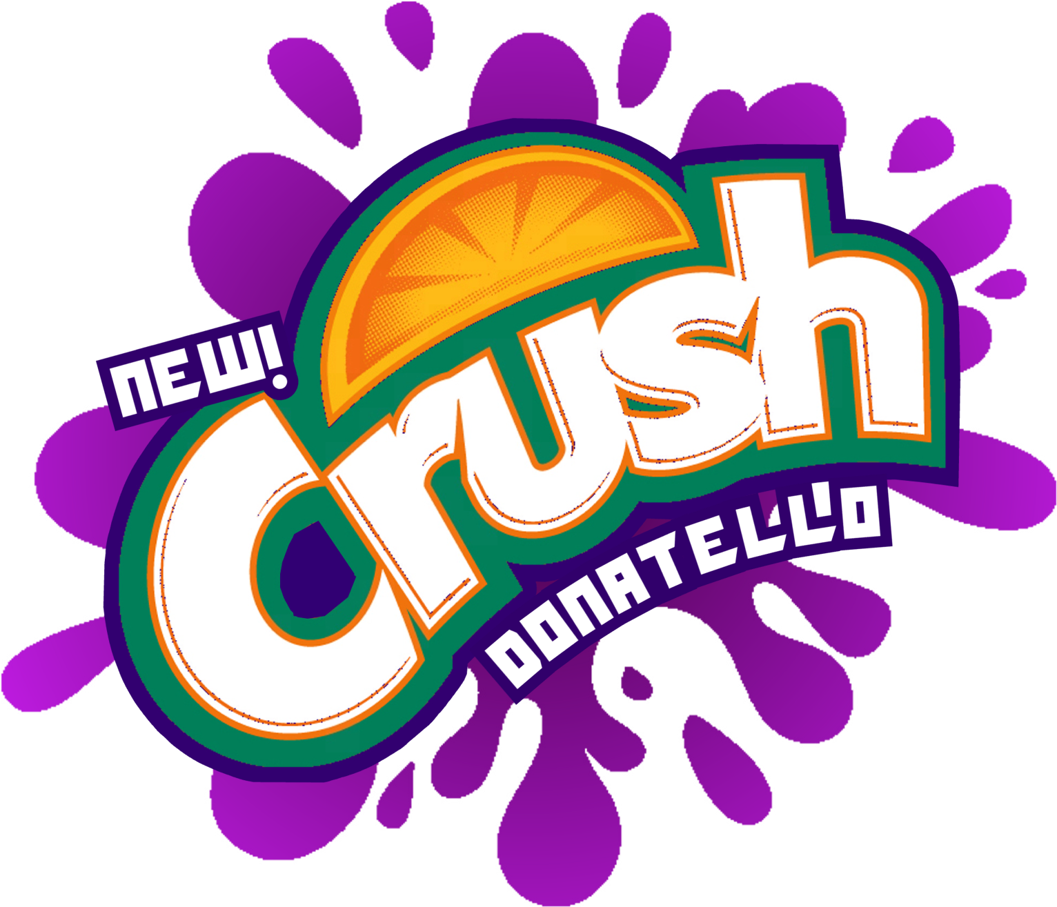 Put On Your Thinking Caps, Because Today It's All About - Crush Grape Soda Logo Clipart (1548x1345), Png Download