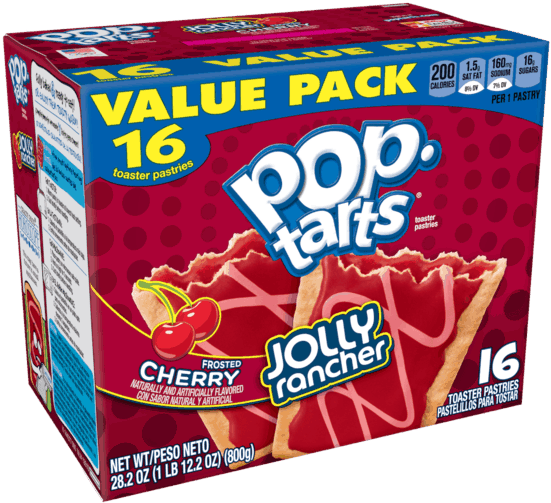50 For Jolly Rancher Or Dunkin' Donuts® Pop-tarts® - Pop Tarts Jolly Rancher Clipart (600x600), Png Download