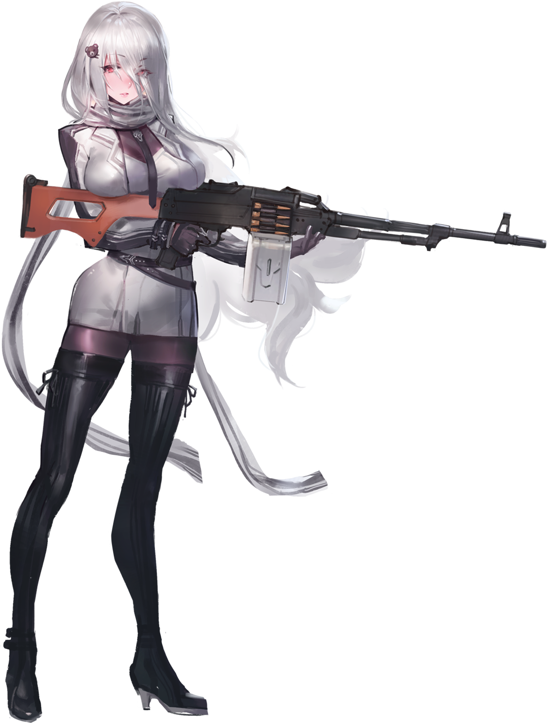 Character Information - Girls Frontline Pk Clipart (1191x1536), Png Download