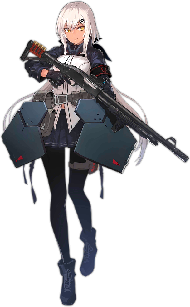 Girls Frontline Mossberg 500 Clipart (609x982), Png Download