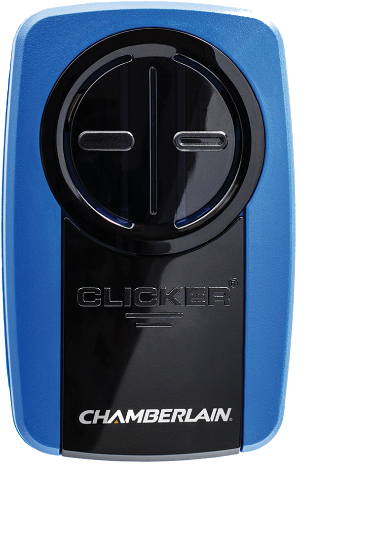 Klik3u Bl2 Klik3c Bl2 Clicker Blue Universal Garage - Chamberlain Garage Door Opener Blue Clipart (1240x1240), Png Download