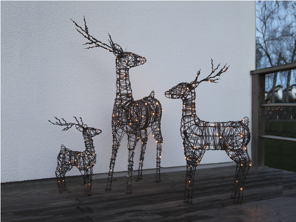 Outdoor Decoration Vixen - Reindeer Clipart (600x600), Png Download