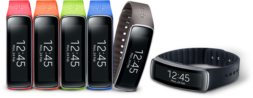 Gear Fit Update Adds Vertical Orientation To Smartwatch - Samsung Gear Fit 2 Neo Clipart (1011x381), Png Download
