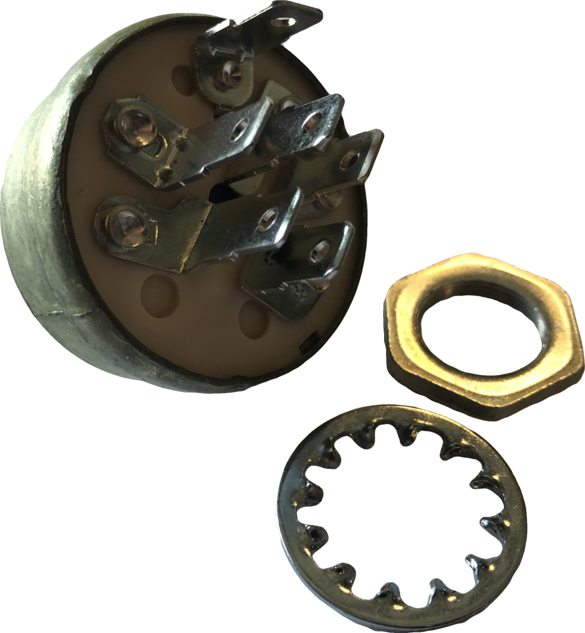 Toro® Ignition Switch Assembly 104-2541 Side View - Wall Clock Clipart (1182x1280), Png Download