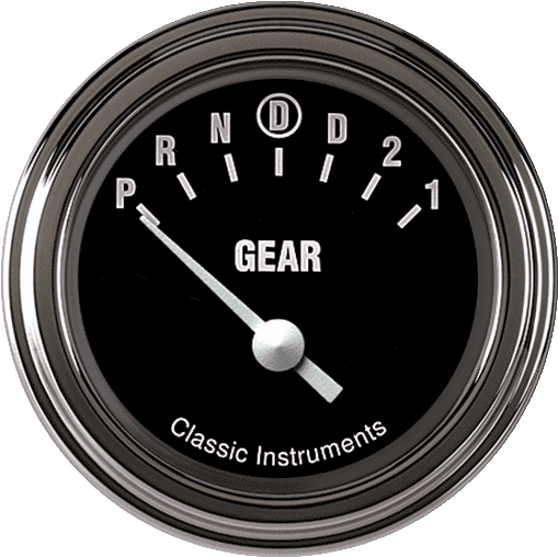 Picture Of Hot Rod 2 1/8" Gear Indicator, Overdrive - Zephyr Biomodule Clipart (720x720), Png Download