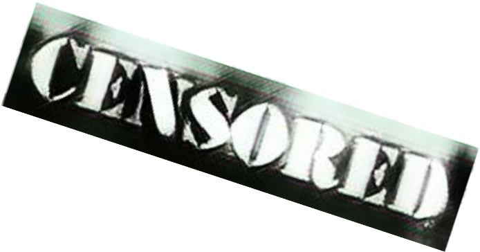 #censurado #censura #censored - Stencil Clipart (1024x1024), Png Download