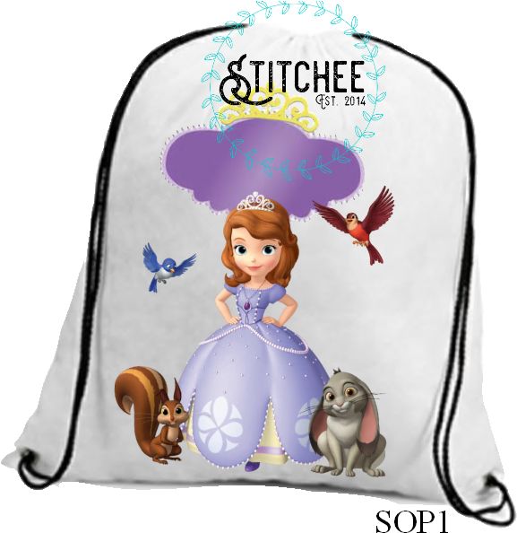 Sofia The First Birthday Background Clipart (612x612), Png Download